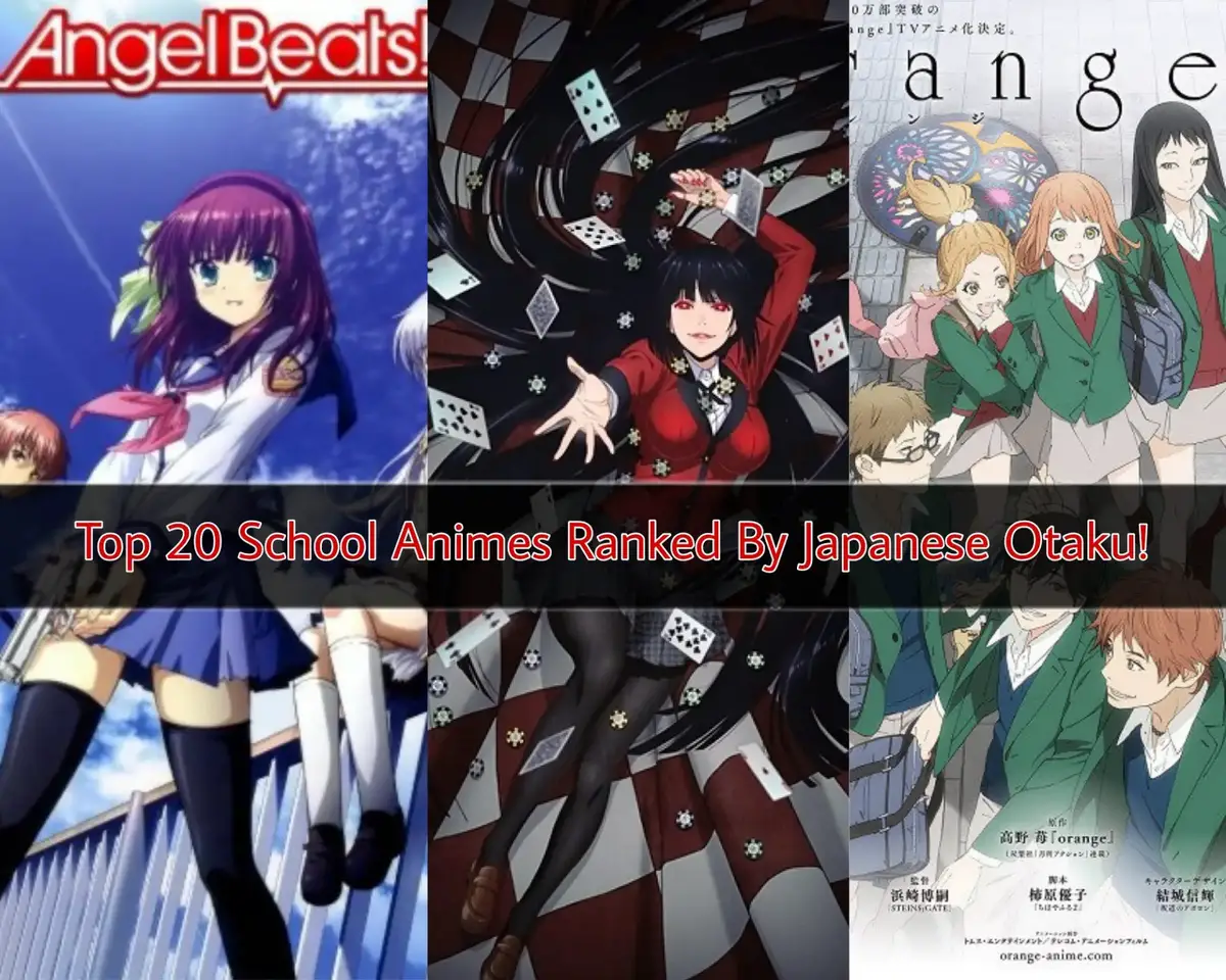 Best 20 School Anime ranked by Japenese Otaku - AnimegeeksJP