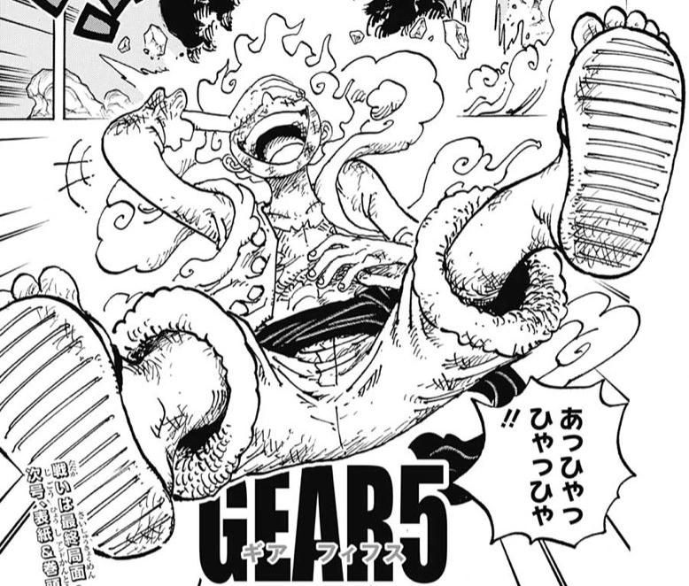 Luffy,s Gear 5 One Piece
