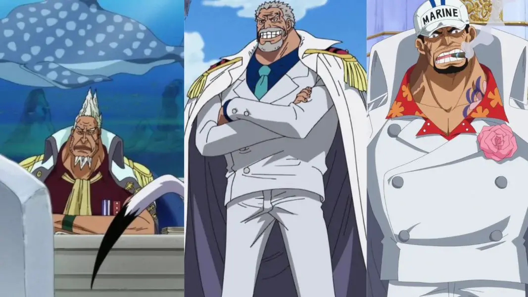 Top 8 Strongest Marines One Piece